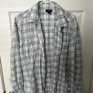 Paige Baby Blue Flannel